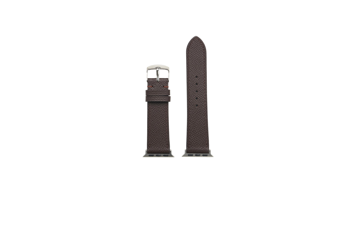 38/40/41MM Full Grain Leather Watch Straps - Brown